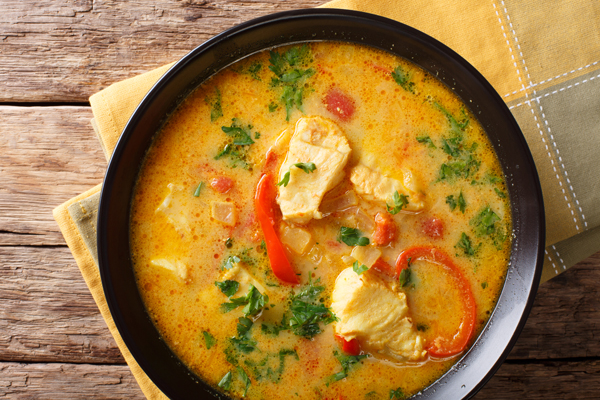 cod coconut curry