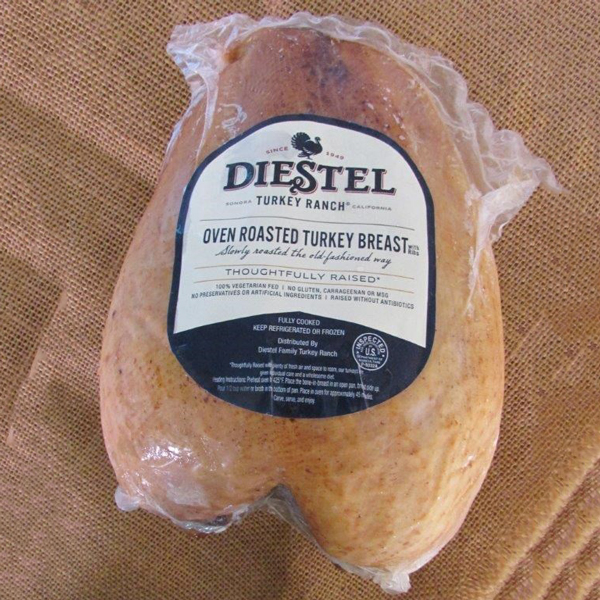 diestel oven roasted turkey - whole body bone in