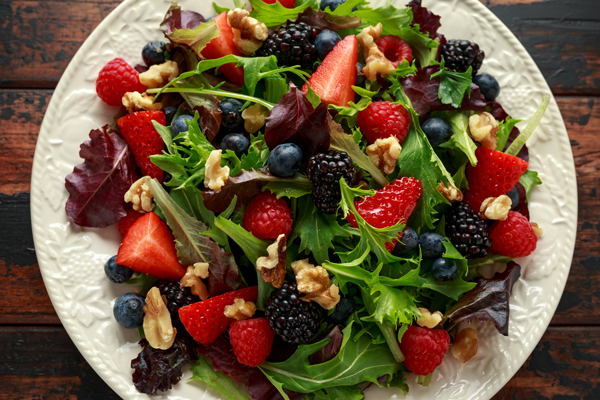 RED WHITE & BLUEBERRY SALAD